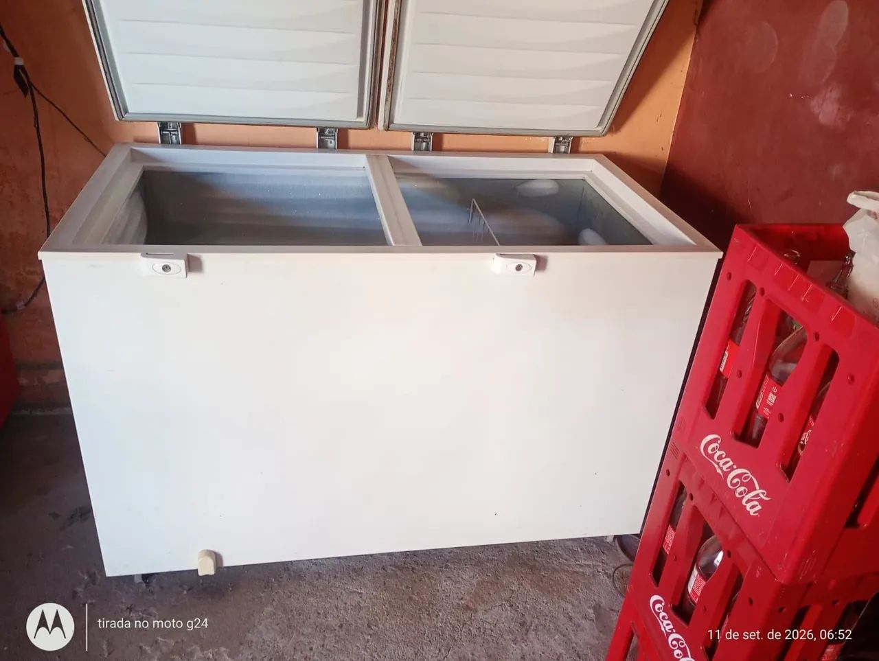Freezer Electrolux 400L aceitamos cartão  - Foto 2