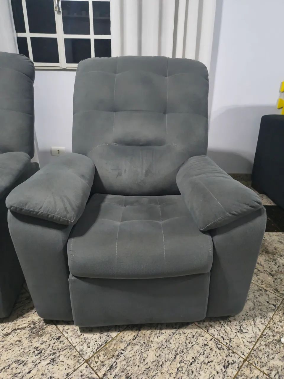 Poltrona Reclinável Cinza