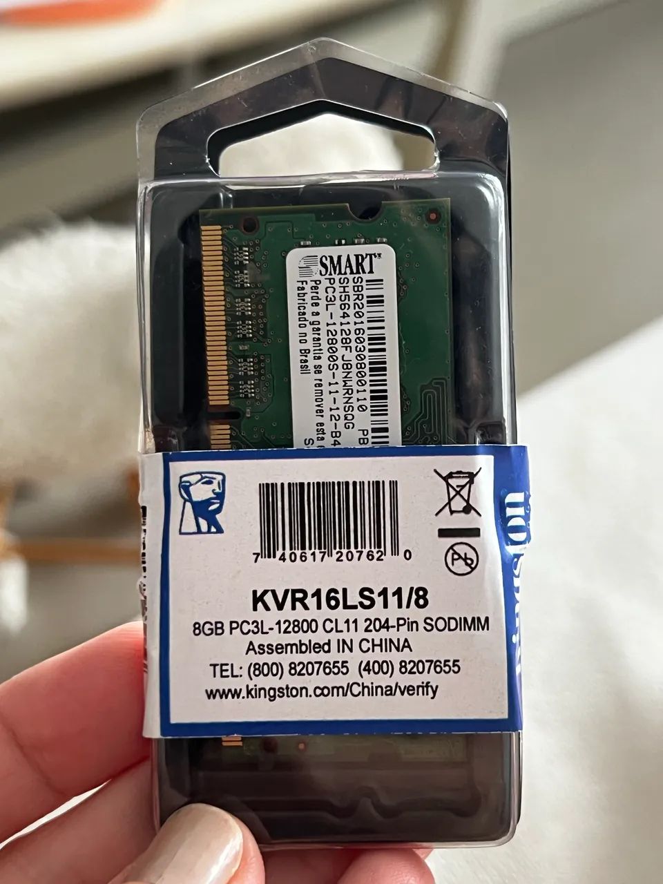 Memória ram 4Gb kVR16LS11/4 - Foto 3