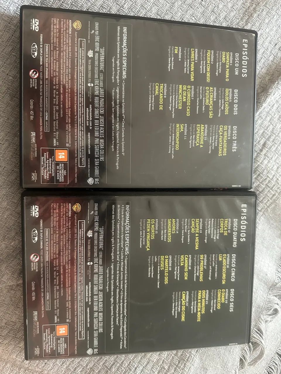 DVD Supernatural 5 temporada - Foto 2