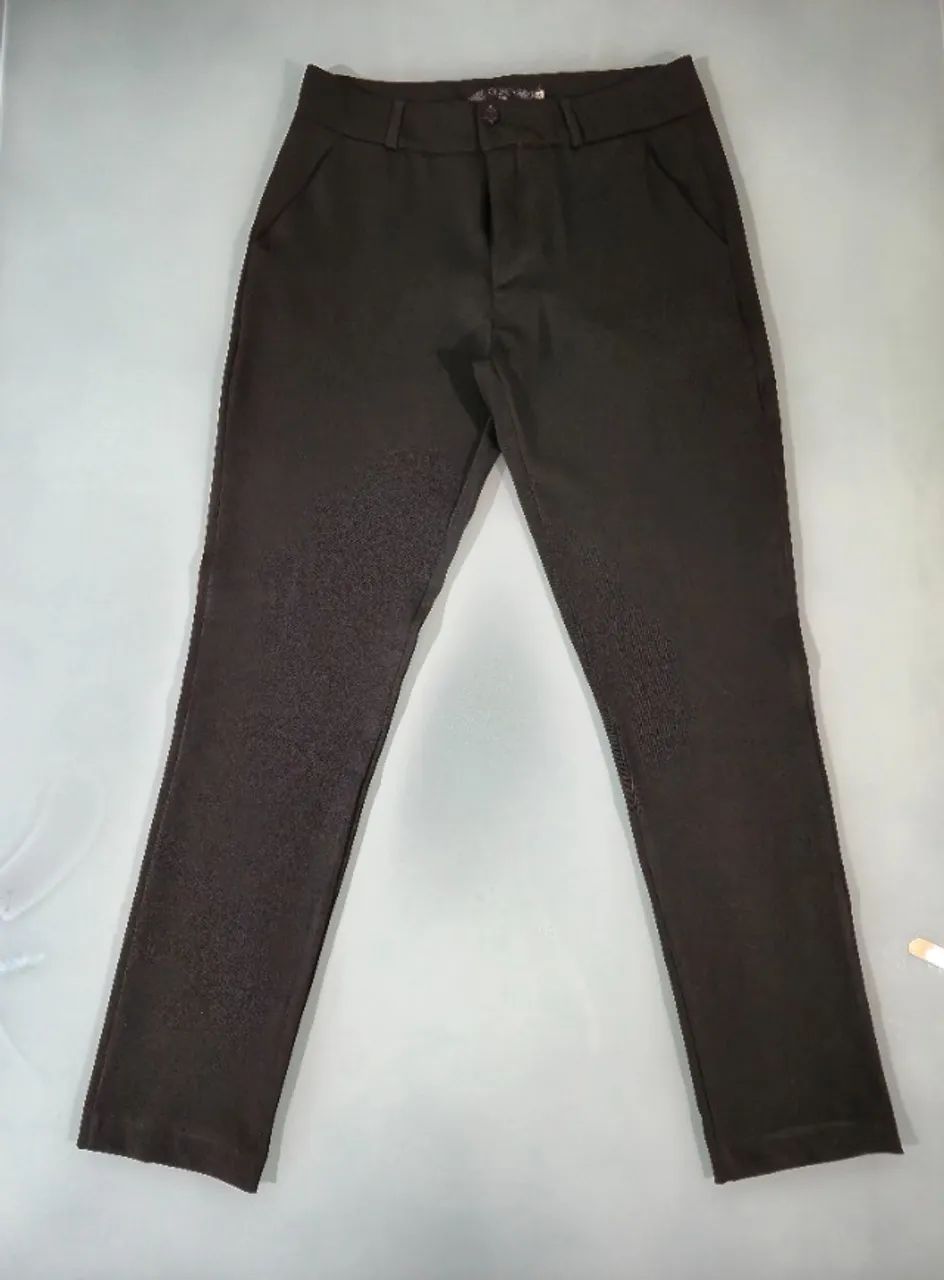 Calça social preta - usada - Foto 2