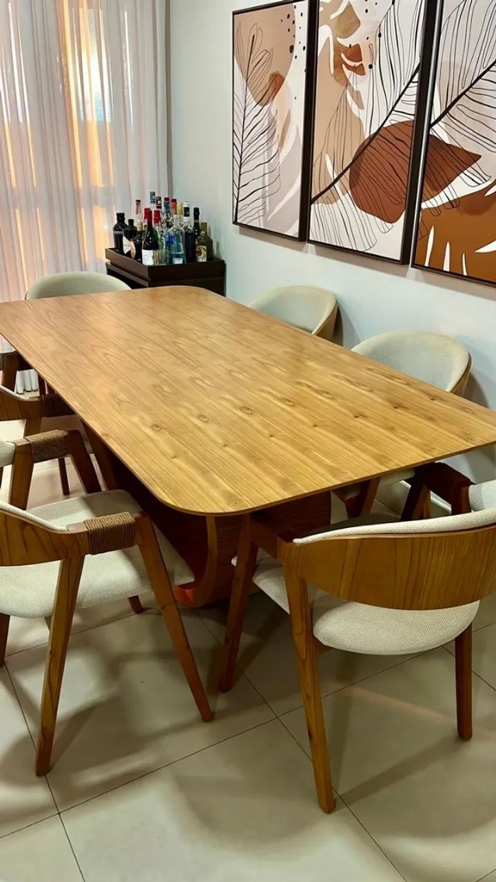  Mesa de Jantar 6 lugares - Foto 2