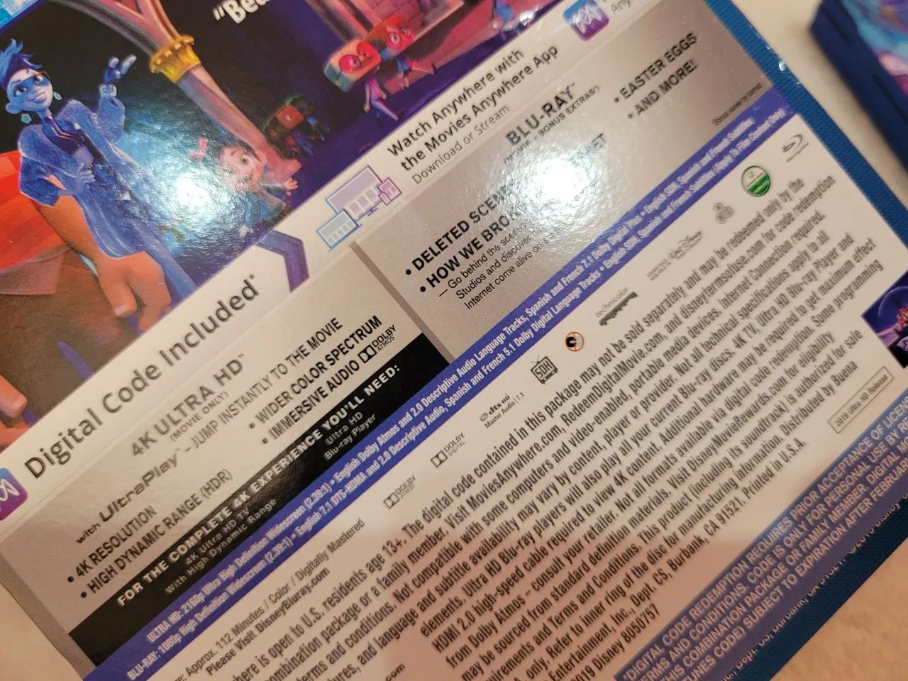 Ralph breaks the Internet bluray 4k - Foto 3