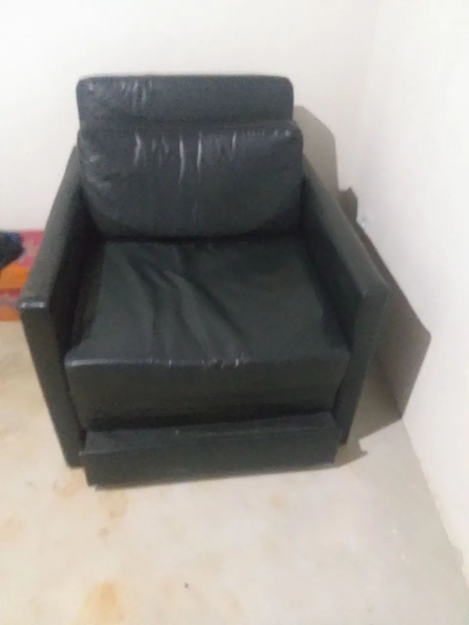 Sofá cama solteiro retrátil 