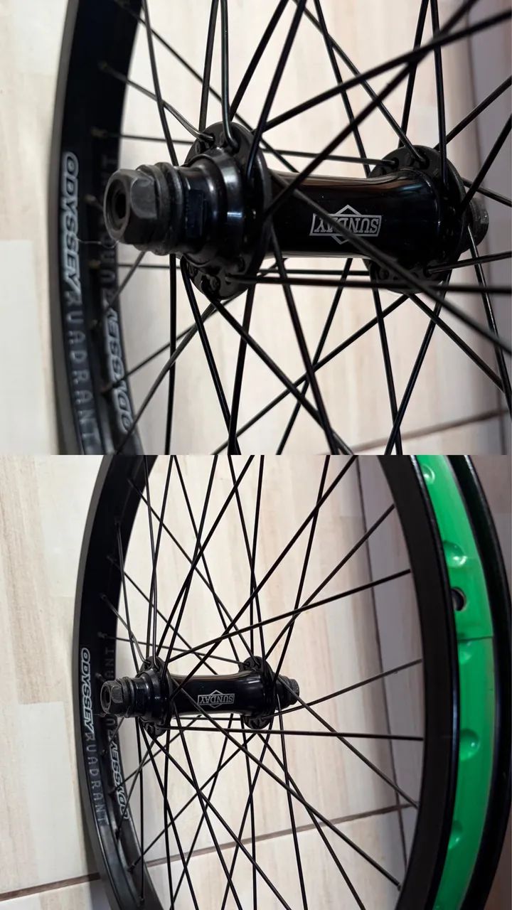 Roda dianteira bmx profissional 