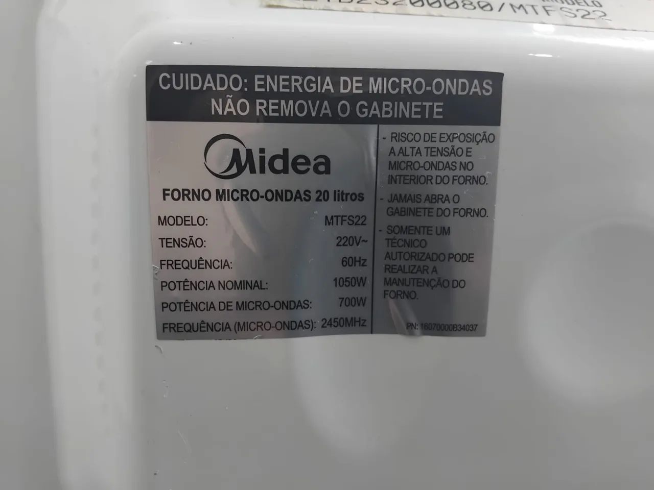 Microondas Midea 220v - Foto 4
