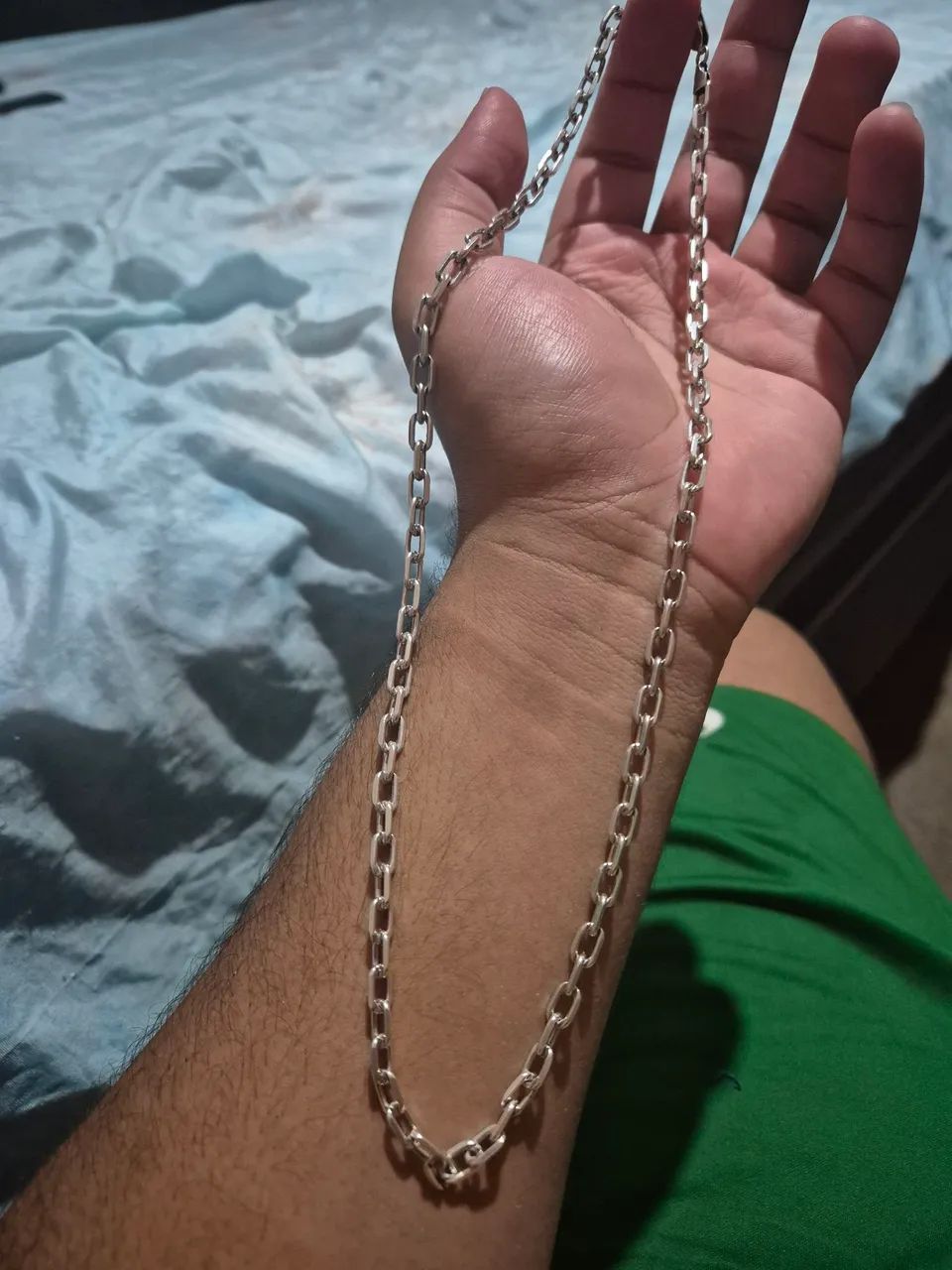Corrente de prata cartier pra vender ligeiro  - Foto 3