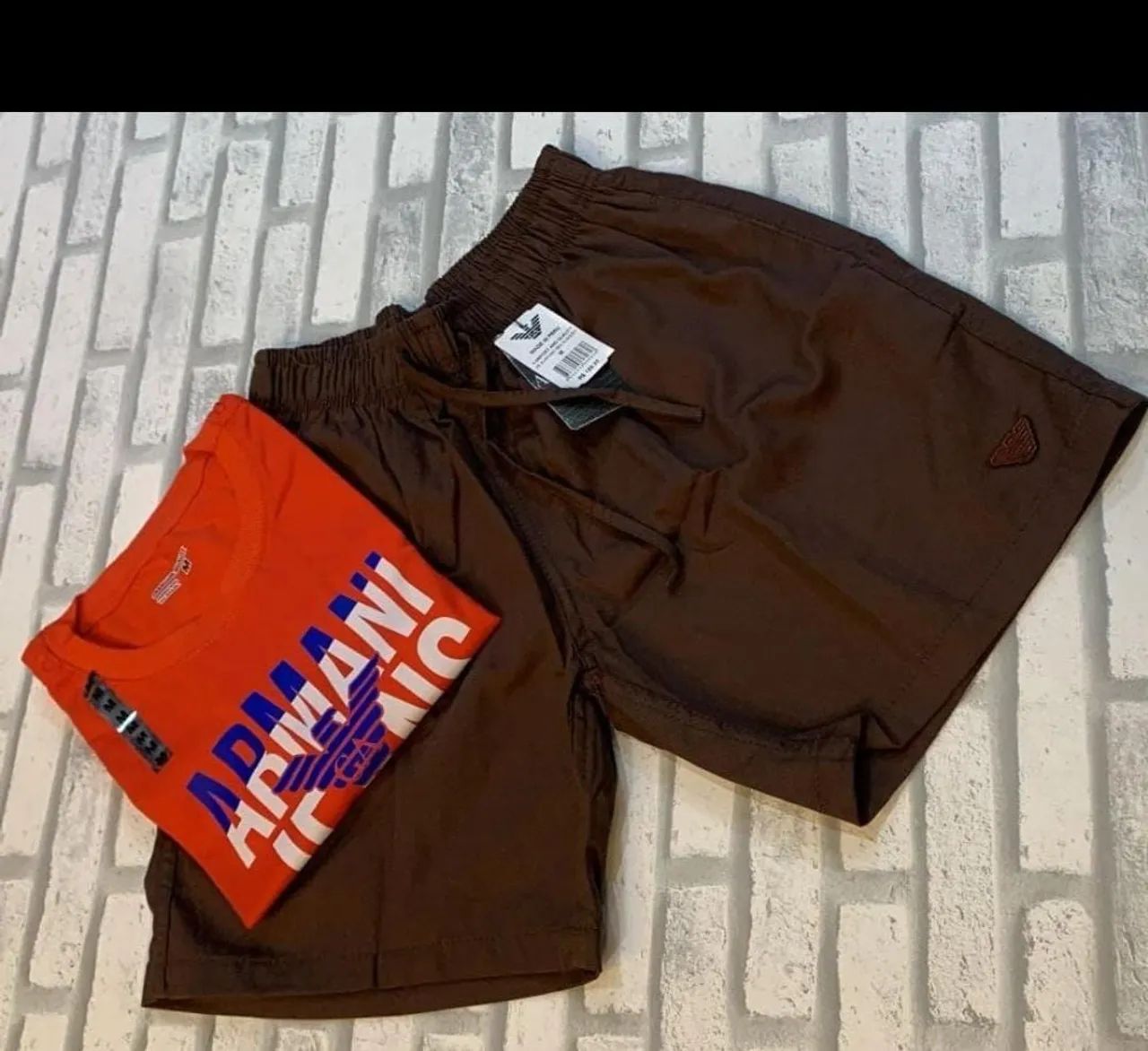 conjuntos short brim e blusas do p ao gg - Foto 5