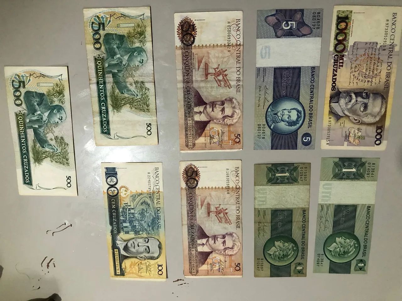 Cédulas e moedas antigas  - Foto 4