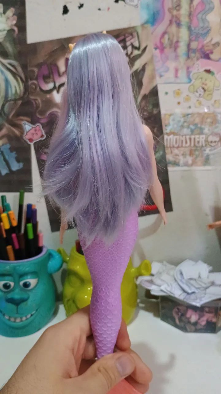 Boneca barbie odile lilas  - Foto 3