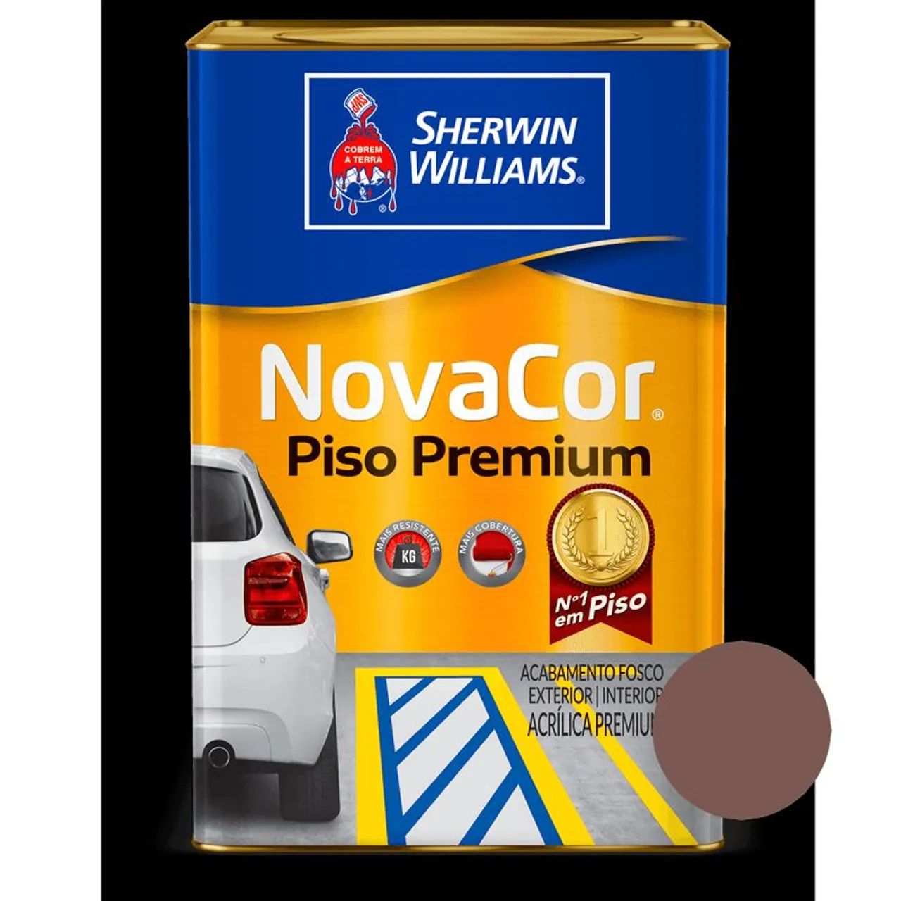 Tinta Sherwin Williams Marrom Tabaco