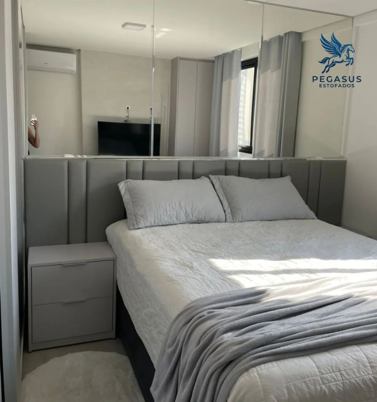 Cabeceira Estofada Premium para cama Casal, Queen e King - Foto 2
