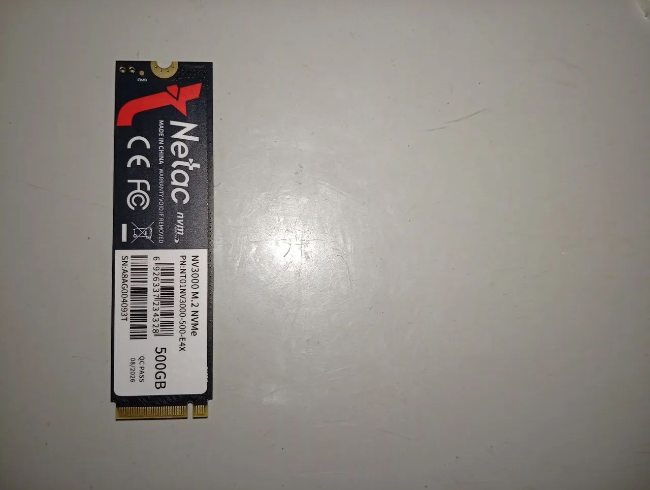 SSD Netac NVMe 500gb - Foto 4
