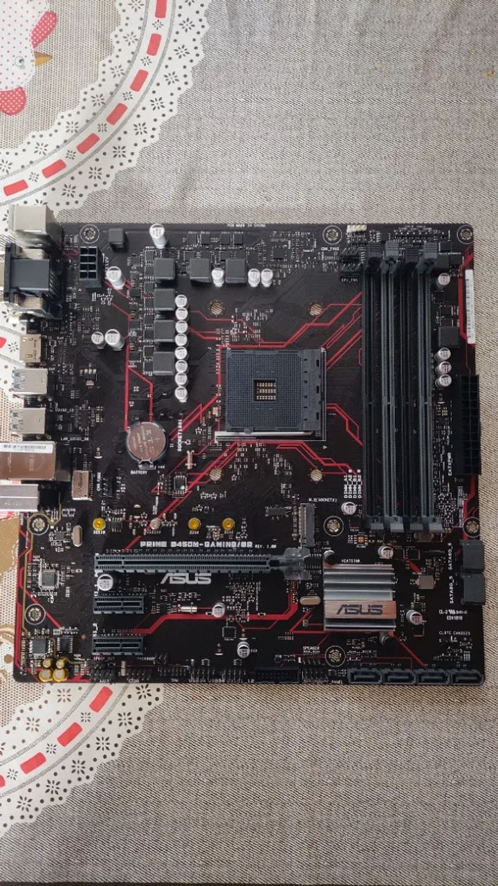 Placa mãe Asus Prime B450M-Gaming/BR - Foto 2