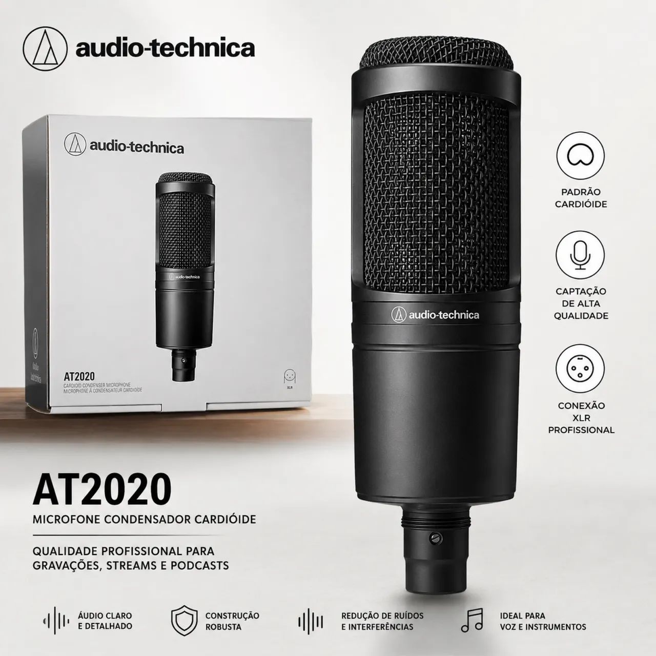 Microfone at2020