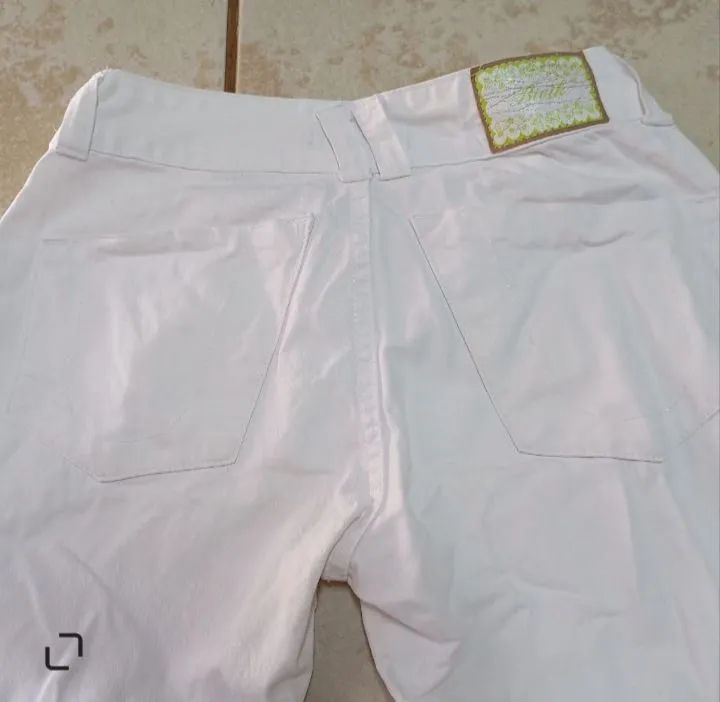 Calça Bivik branca tamanho 38 - Foto 4
