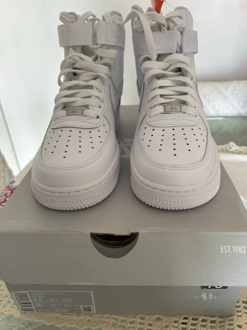 Tênis NIKE Novo Original AIR FORCE 1 HIGH 07