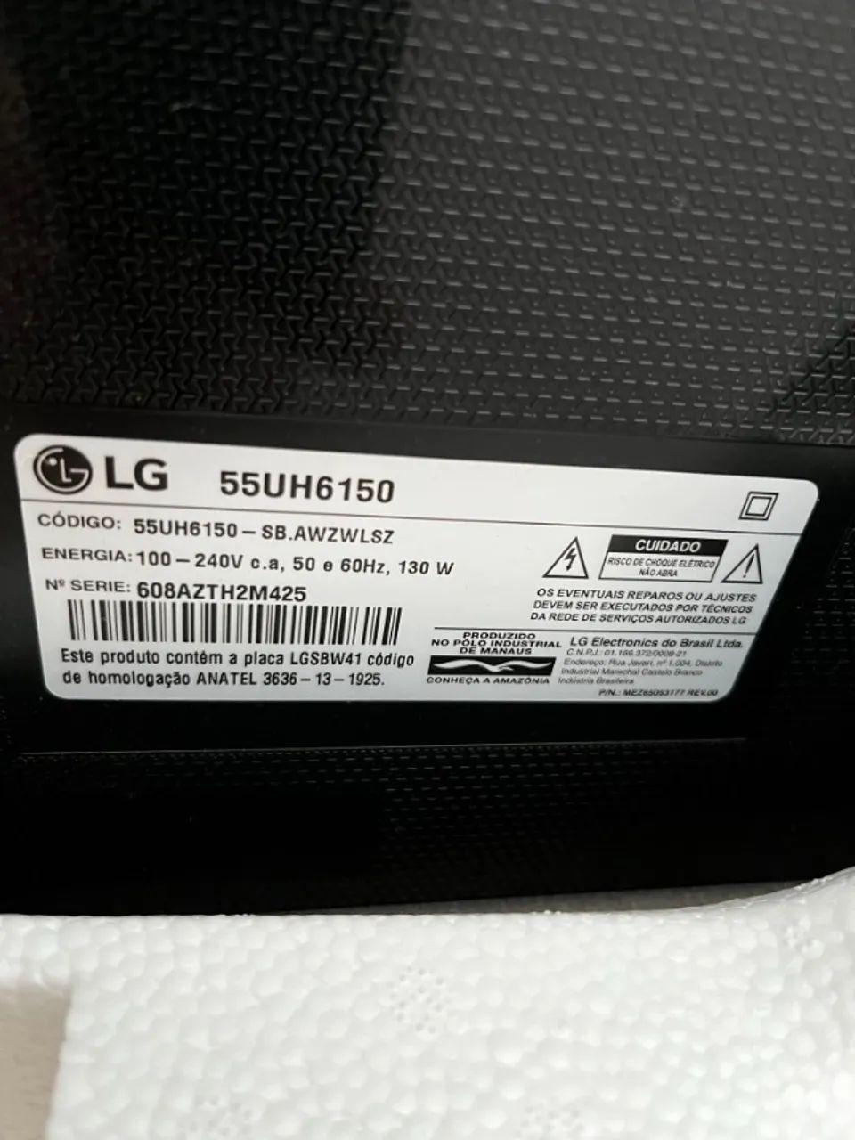 TV LG 55UH6150  