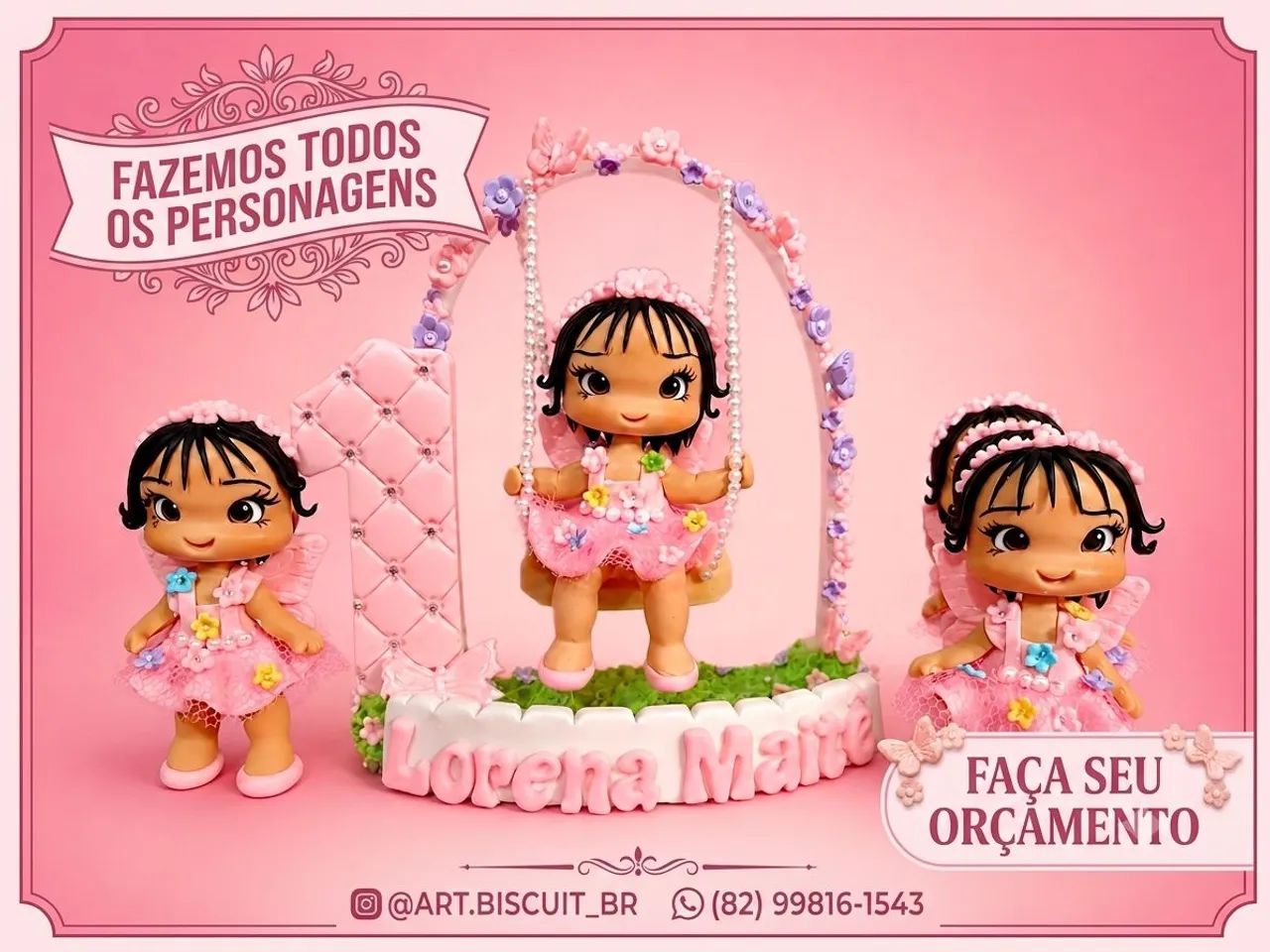 Velas personalizadas.