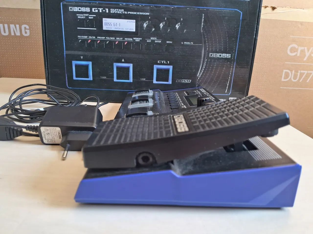 PEDALEIRA BOSS GT-1 - Instrumentos musicais - Luiz Anselmo