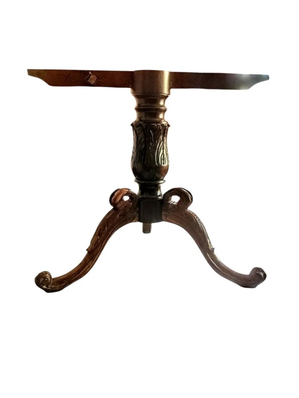 Par de pés de mesa de jacarandá antigas - Foto 4