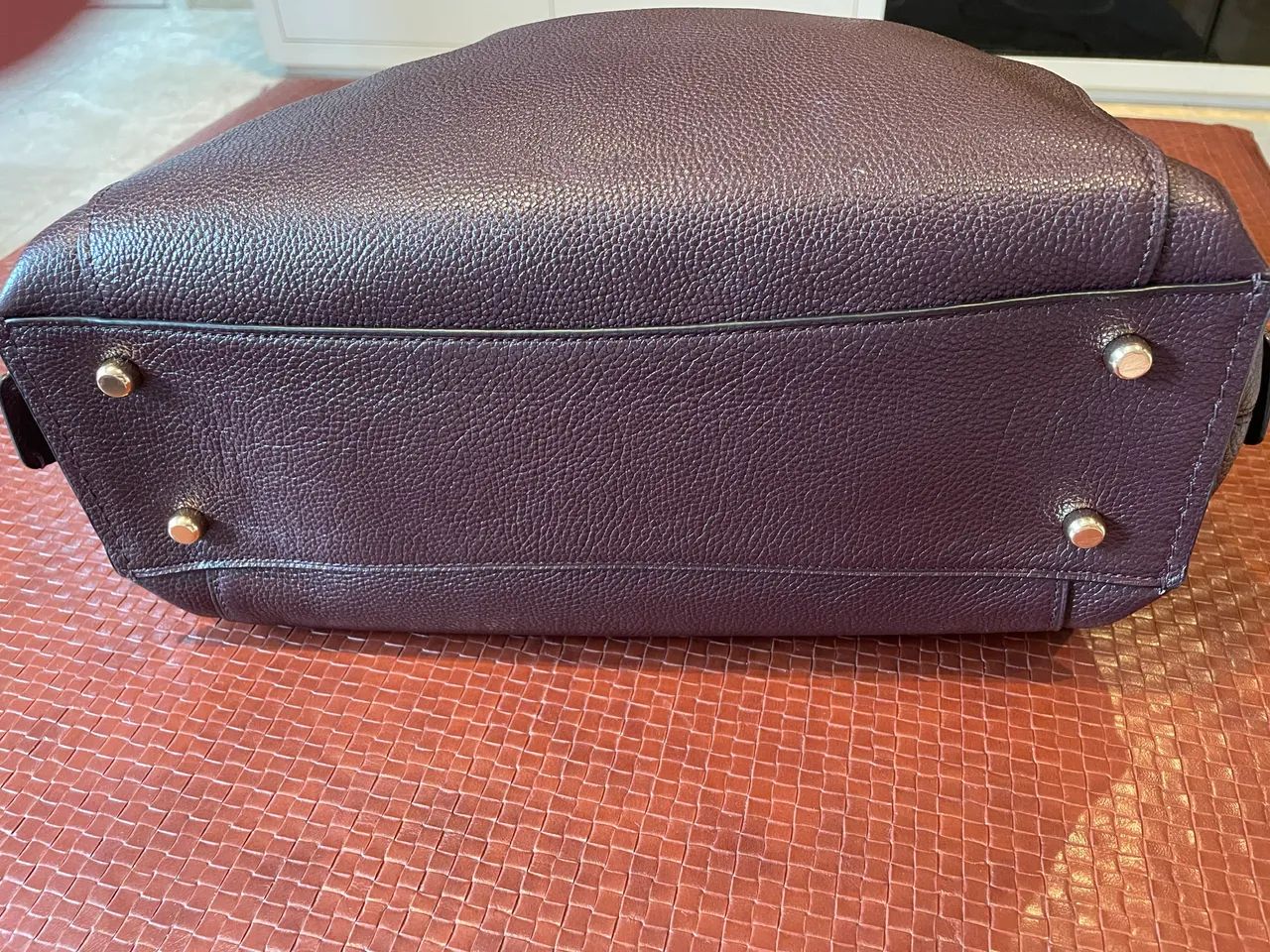 Bolsa Coach couro molinho!