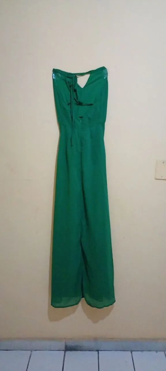 Vestido verde esmeralda  - Foto 3
