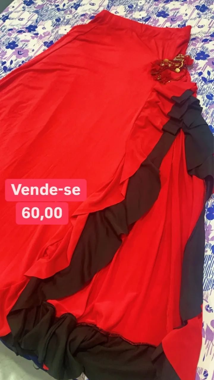 Saia dança do ventre, tango ou cigana - Foto 2
