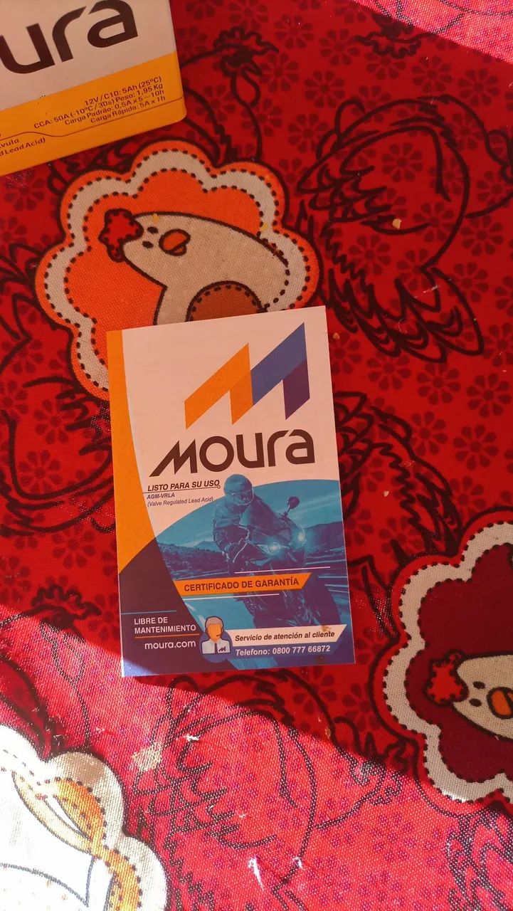 Bateria 5ah Moura  - Foto 3
