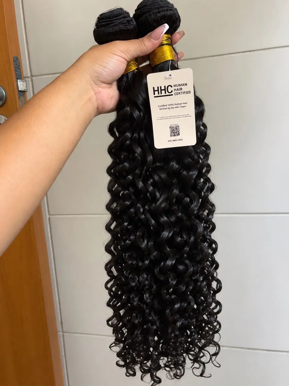 Cabelo humano - Cacheado 300g - Foto 2