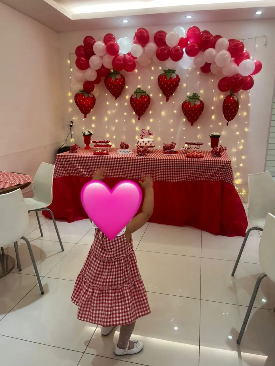 Toalha de mesa xadrez 