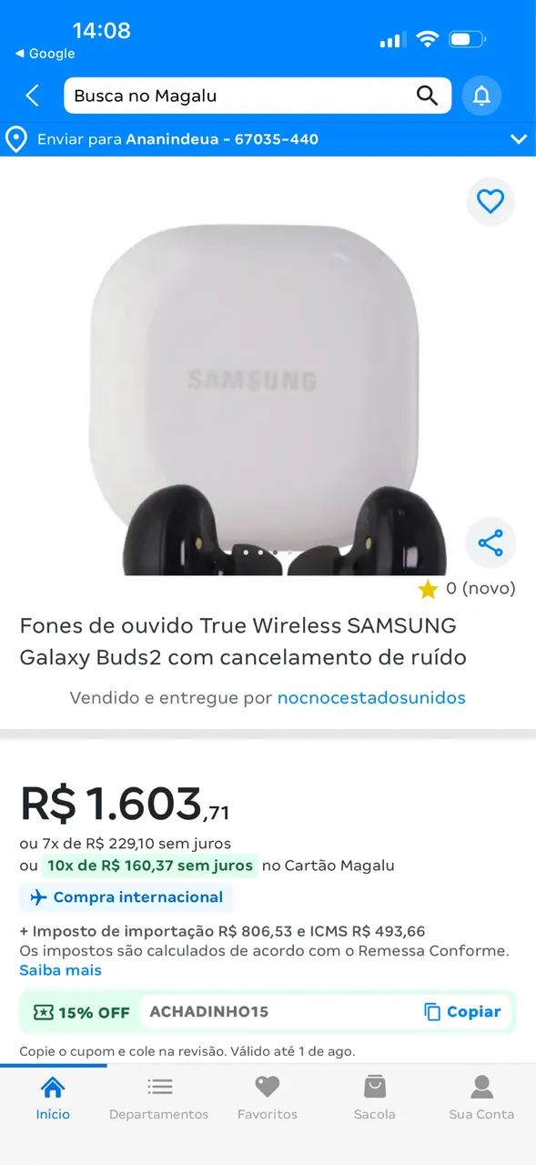 Fone galaxy buds 2 - Foto 2