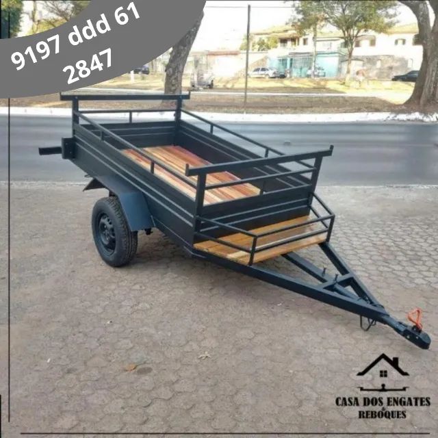 Carretinha com Eixo Reforçado