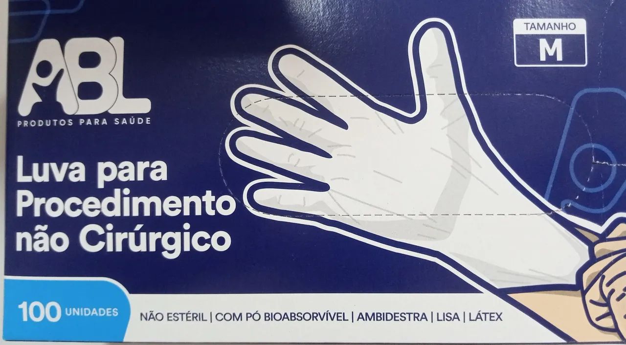 Caixa de luva procedimento P / M preço imbatível. 