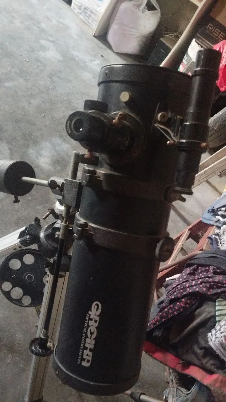 Telescópio greika 1000x114mm + Luneta 