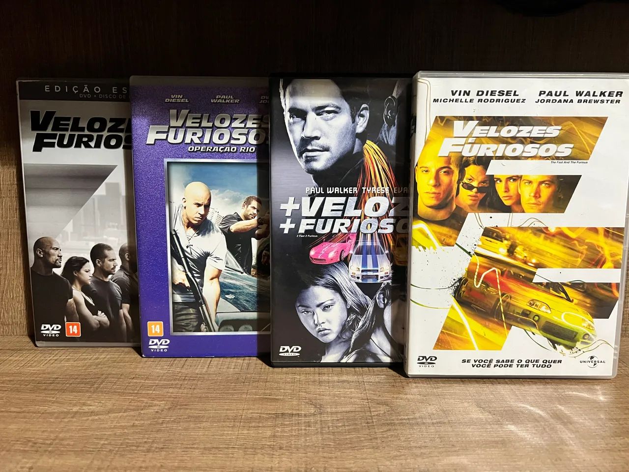 DVDs Originais Velozes e Furiosos 