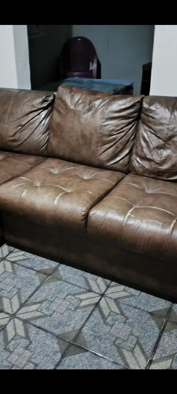 Sofá 3 lugares com chaise - Foto 4