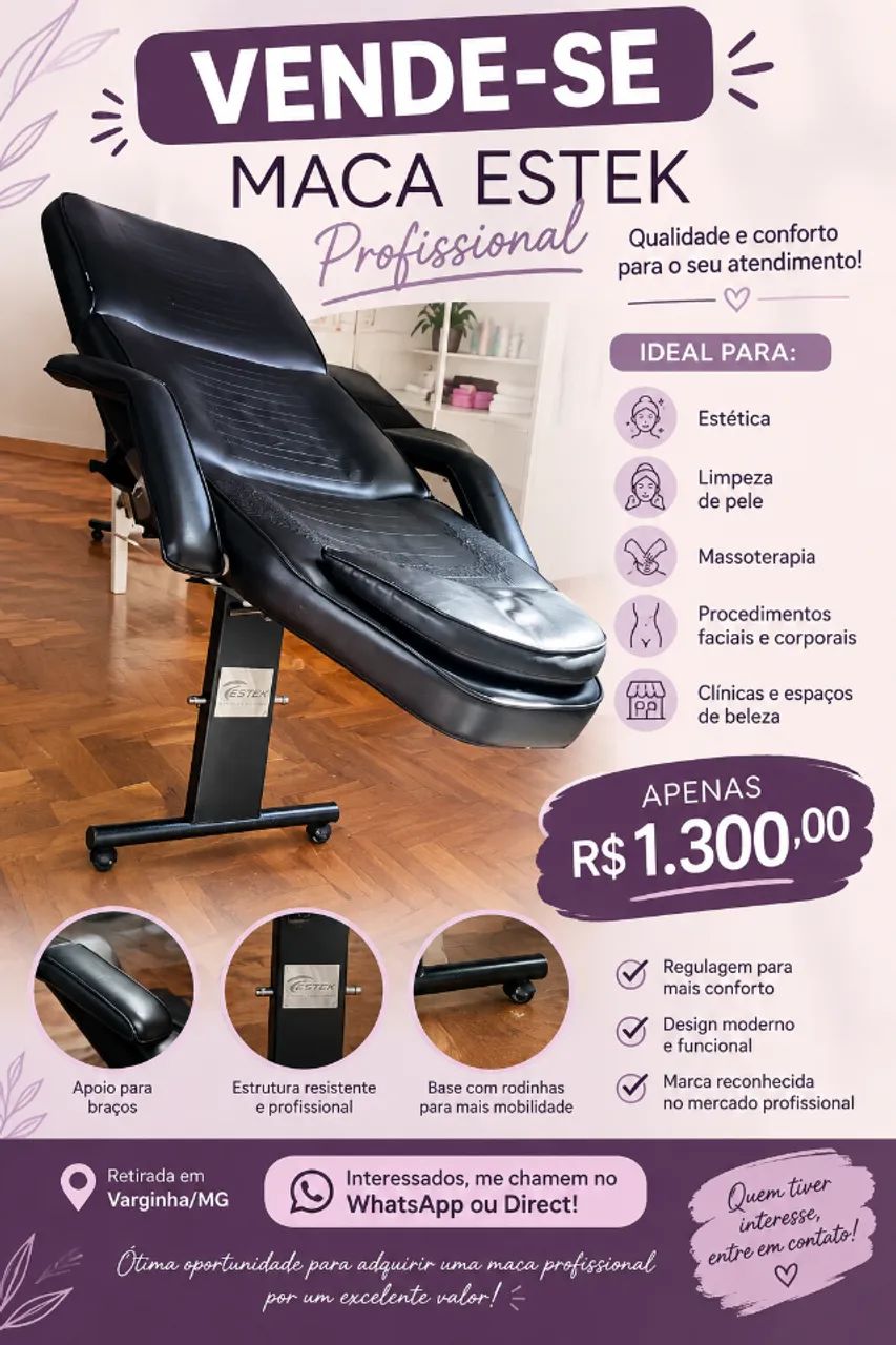 Maca poltrona semi nova bem conservada  - Foto 2