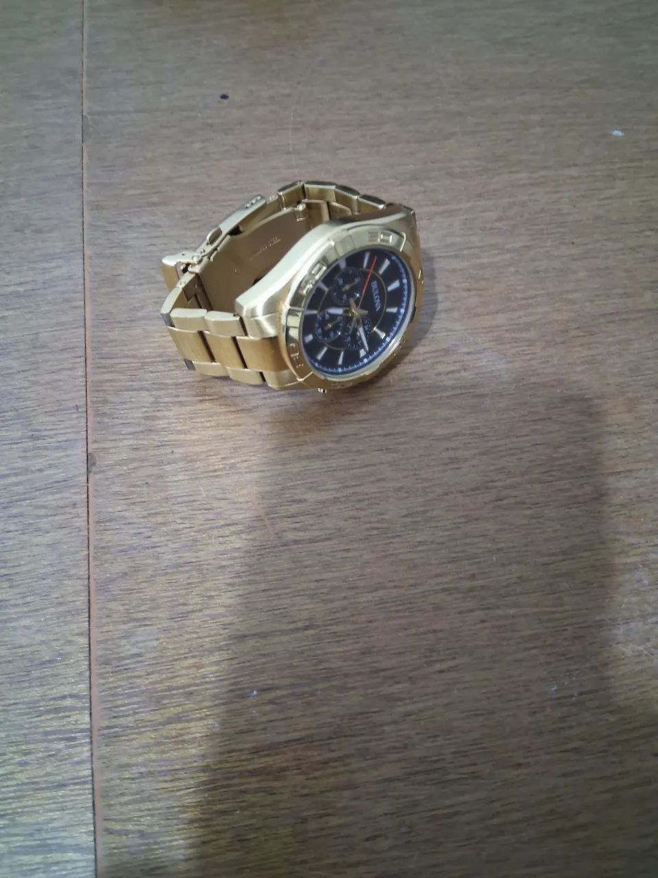 Relógio dourado BULOVA usado - Foto 3