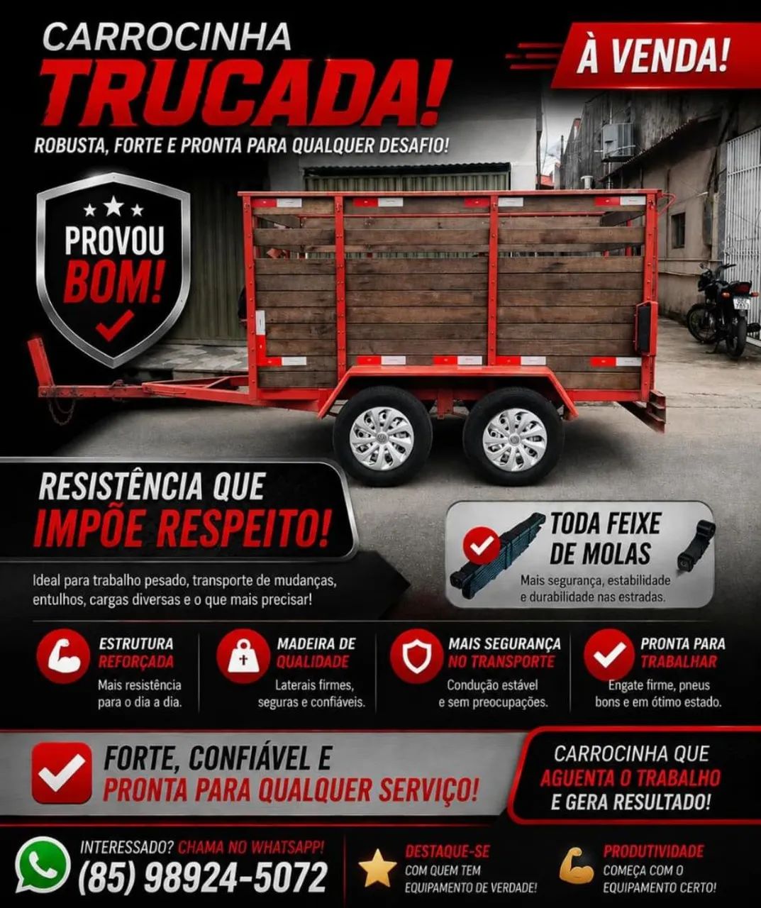 Carrocinha trucada