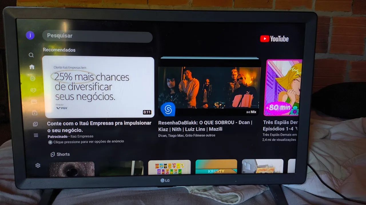 Smart tv LG 24 polegadas! - Foto 2