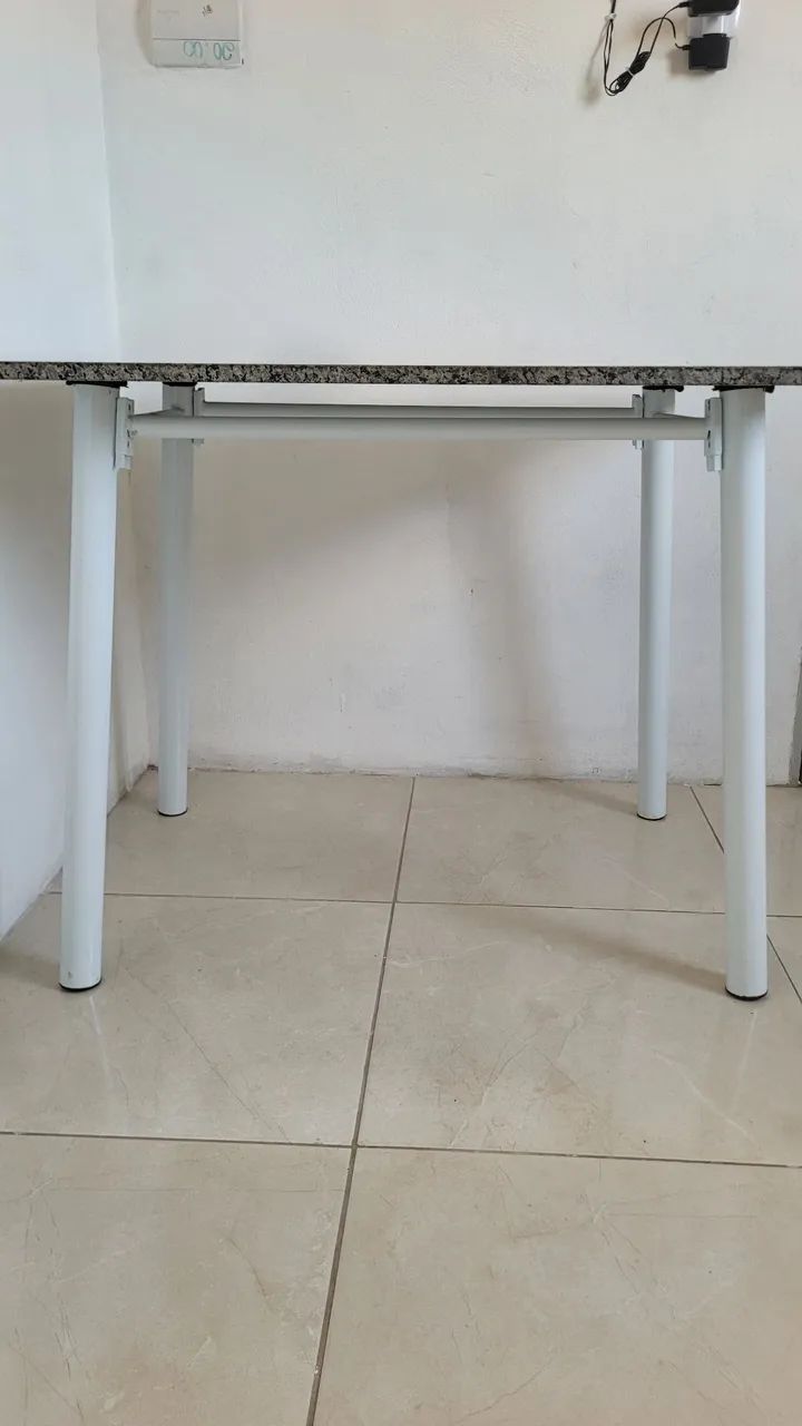 Mesa 4 cadeiras seminova - Foto 5
