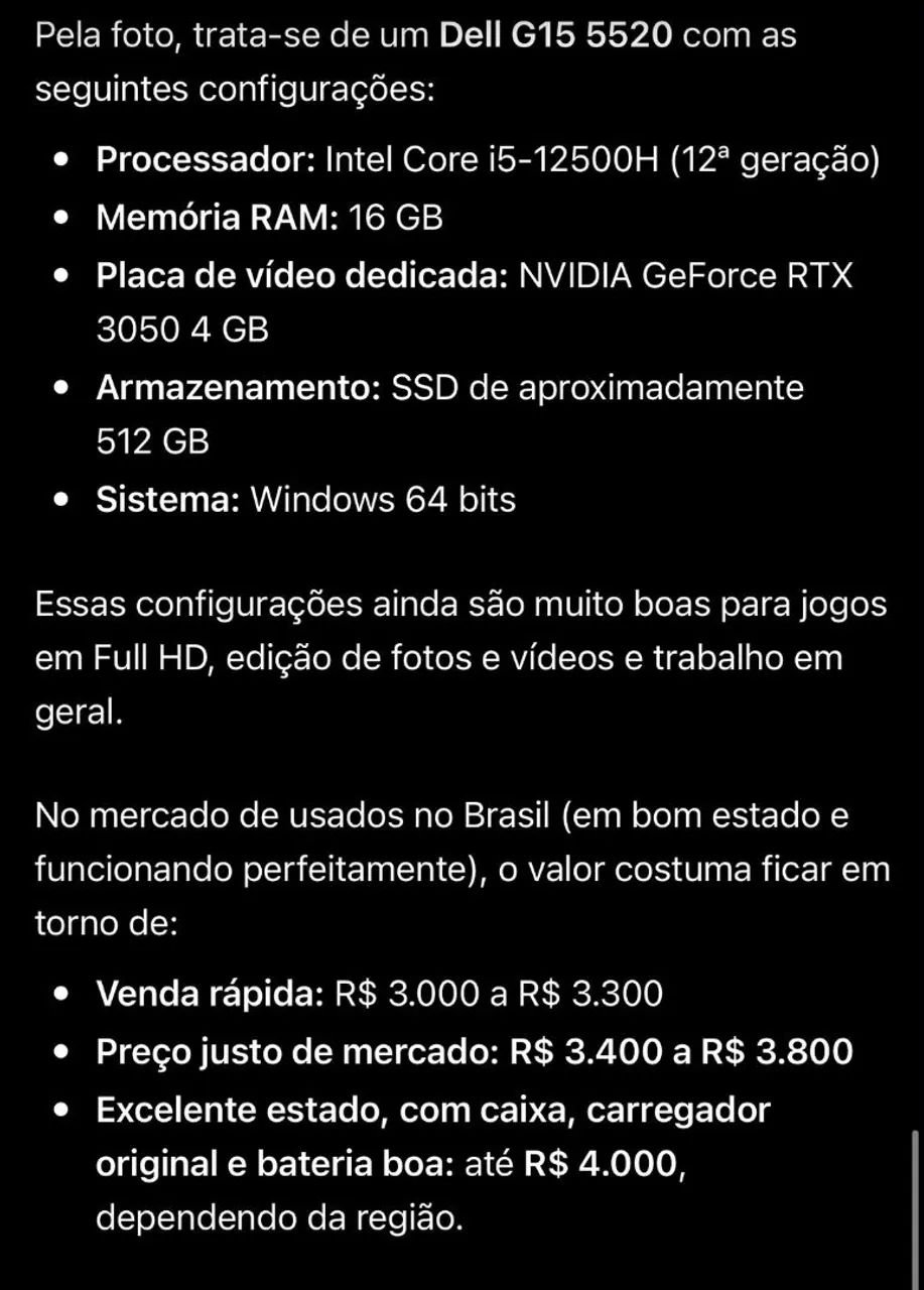 Notebook Dell em perfeito estado gamer. - Foto 4