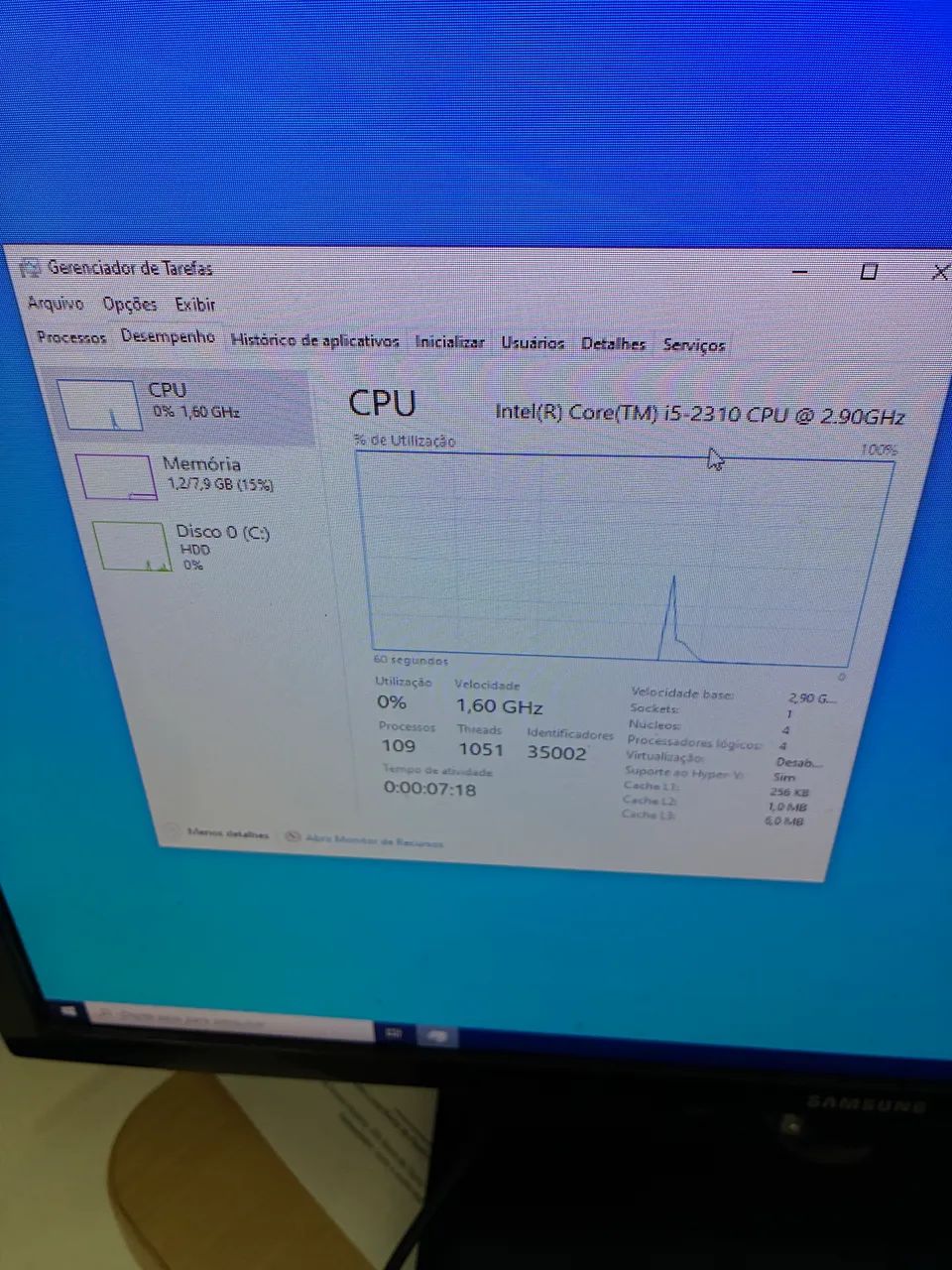 Computador 8Gb de ram 1Tb de HD e vídeo integrado - Foto 4