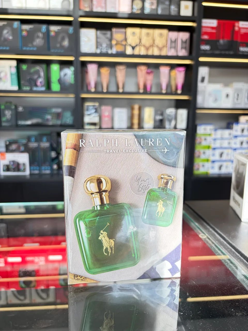 Perfume Kit Polo Verde 118ml+15ml Original (LACRADO)