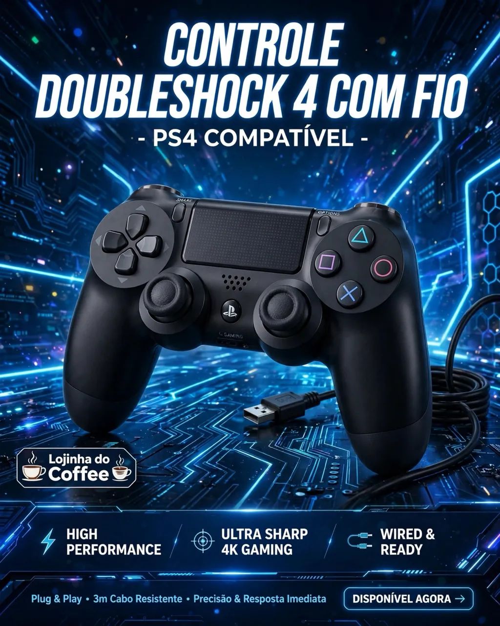 Controle PS4