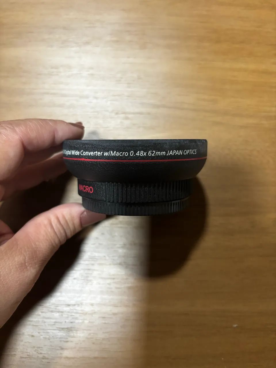 Lente Grande Angular Hd 0.48x 62mm+ Macro Uv 62mm 