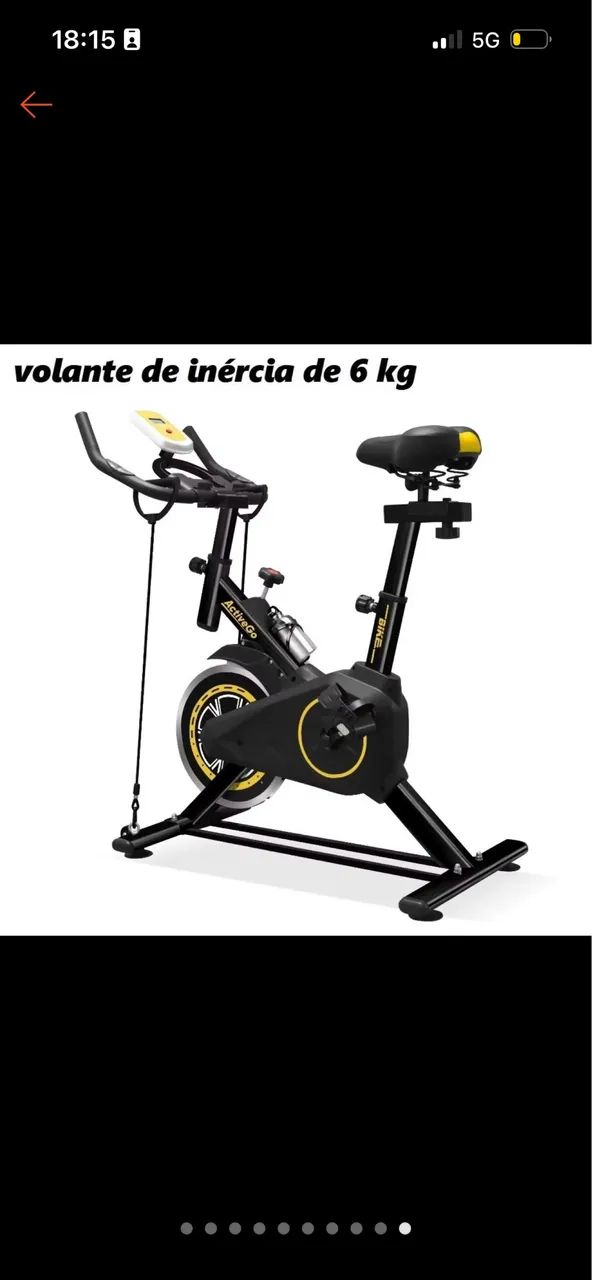 Bicicleta ergométrica 