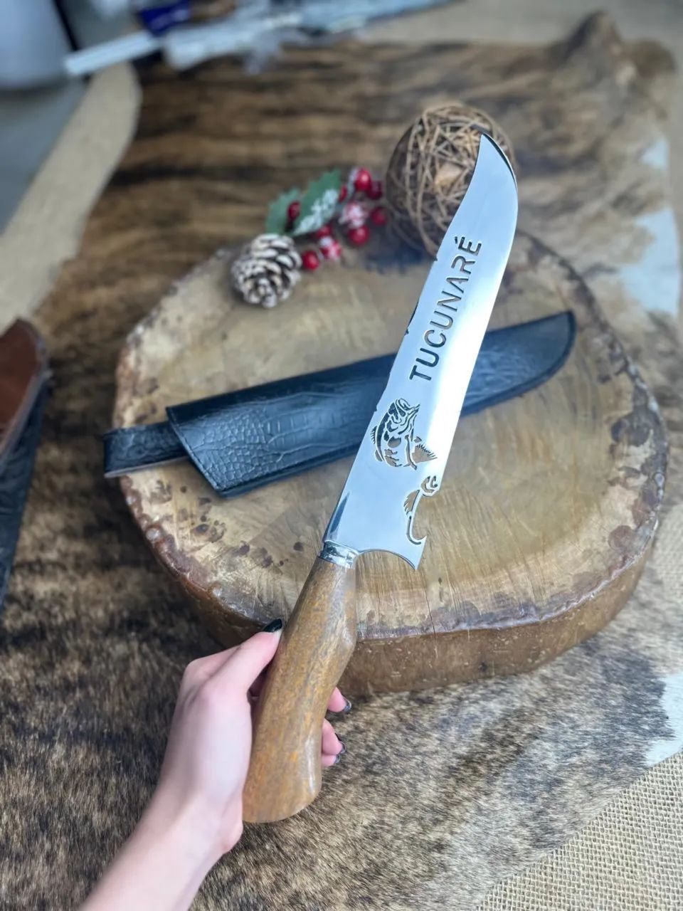 Faca artesanal  - Foto 3