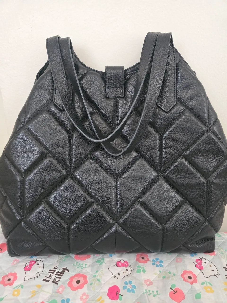 Bolsa grande de couro Luiza Barcelos - Foto 2